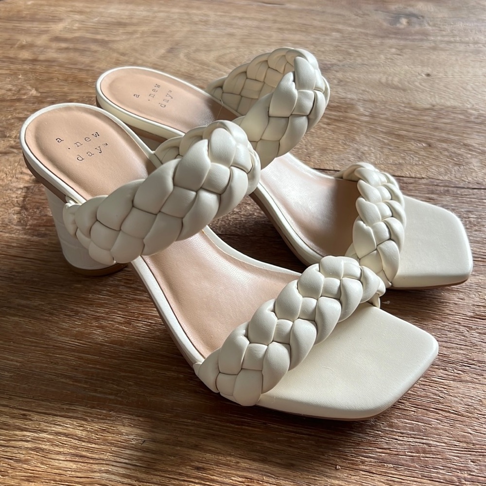 A New Day Braided Heels